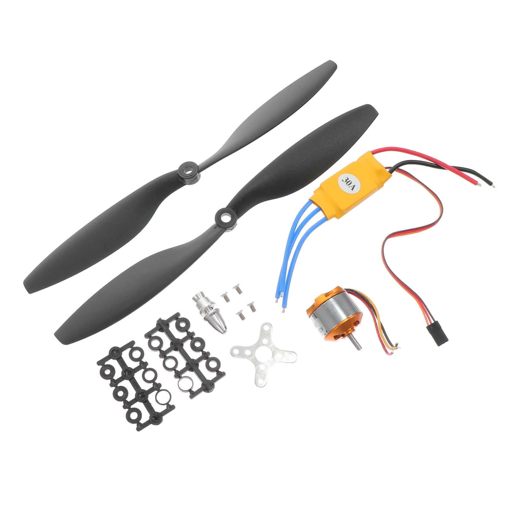 Elektronischer Drehzahlregler 30a für Drohnen und Rc Modelle, Schwarz
