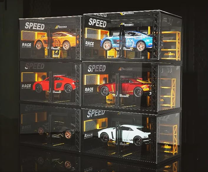 1/24スケール カーモデルジオラマ用素材（ガレージセット） 1⁄24