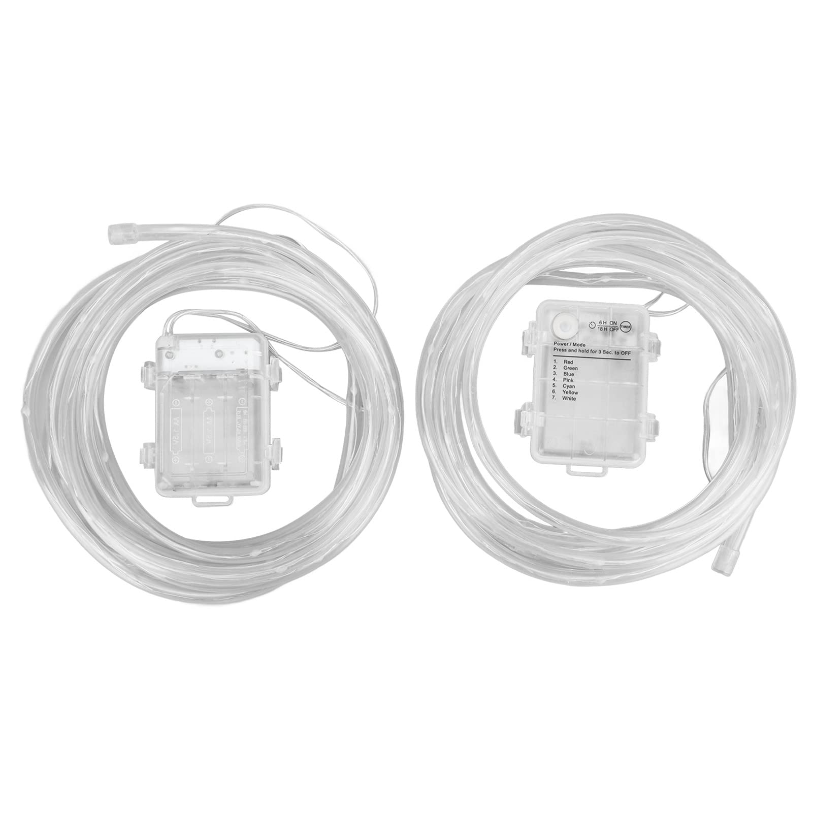 Fockety Lumières LED pour Cornhole, 2Pcs, RVB Télécommandée