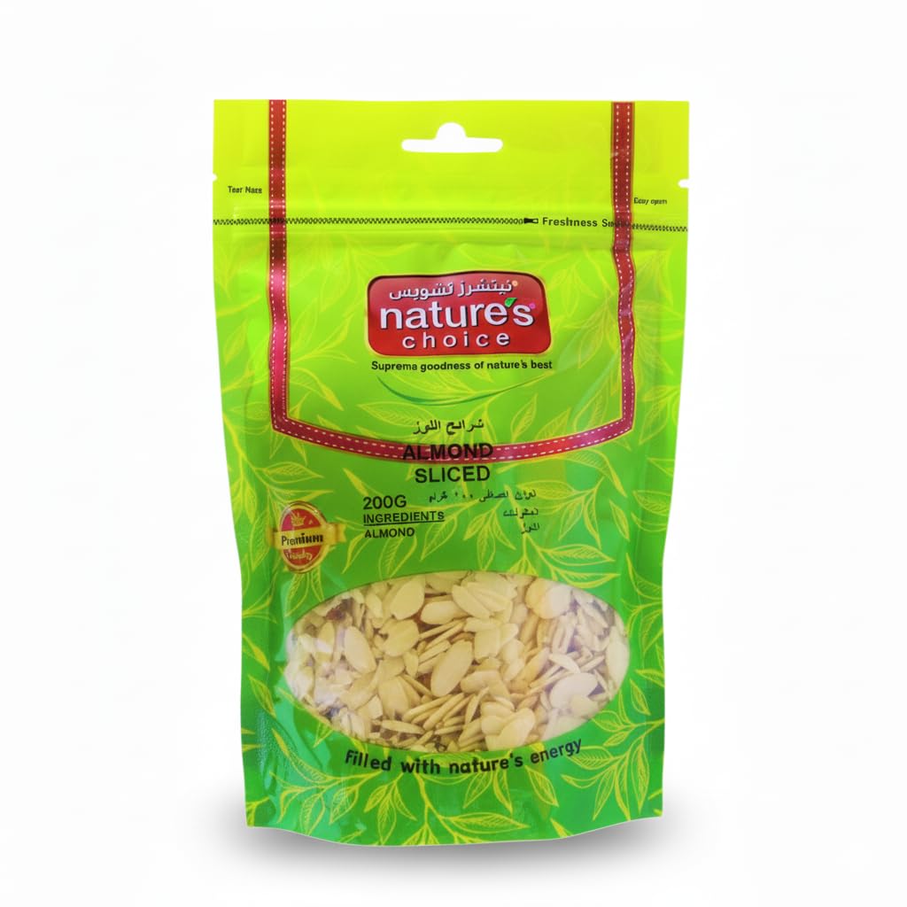 Natures Choice Almonds Sliced - 200 Gm