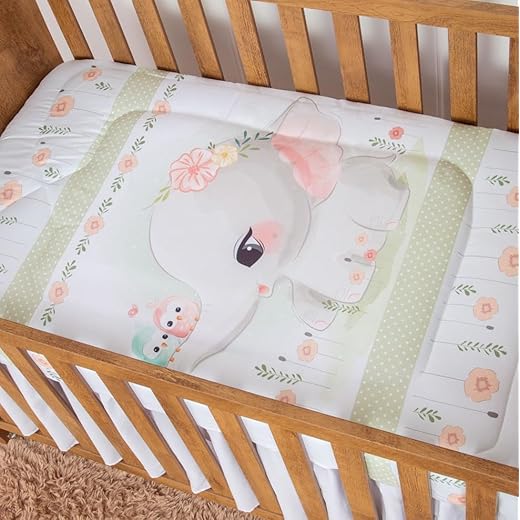 Edredom Bebê Dupla Face Elefantinho