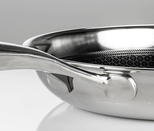 Miniatura 7 de Sartén antiadherente de acero híbrido, cubo negro, de Frieling EE. UU, Sartén, Negro