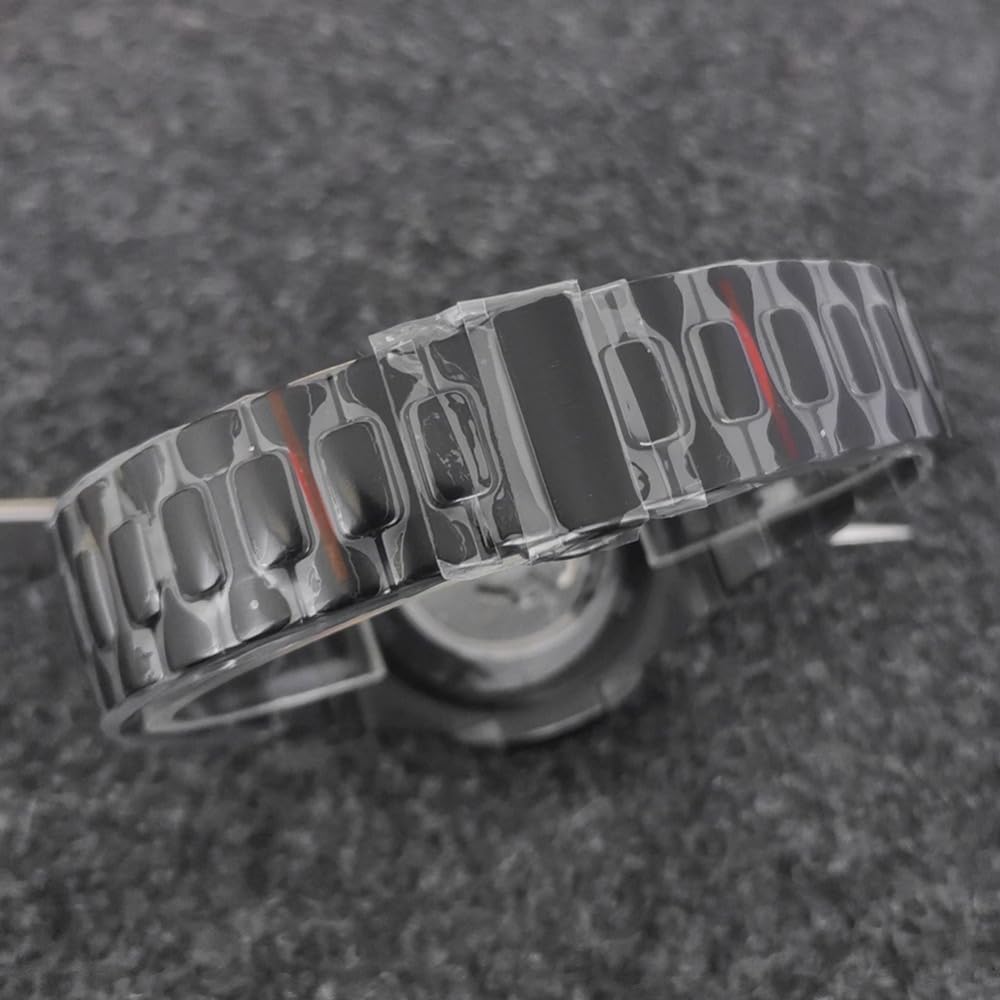 NO Logo FAI DA TE Refitting Orologio Da Polso Meccanico Moda Orologio In Acciaio Solido Calendario Automatico PVD SS NH35 Movimento Orologi per Uomo 41MM