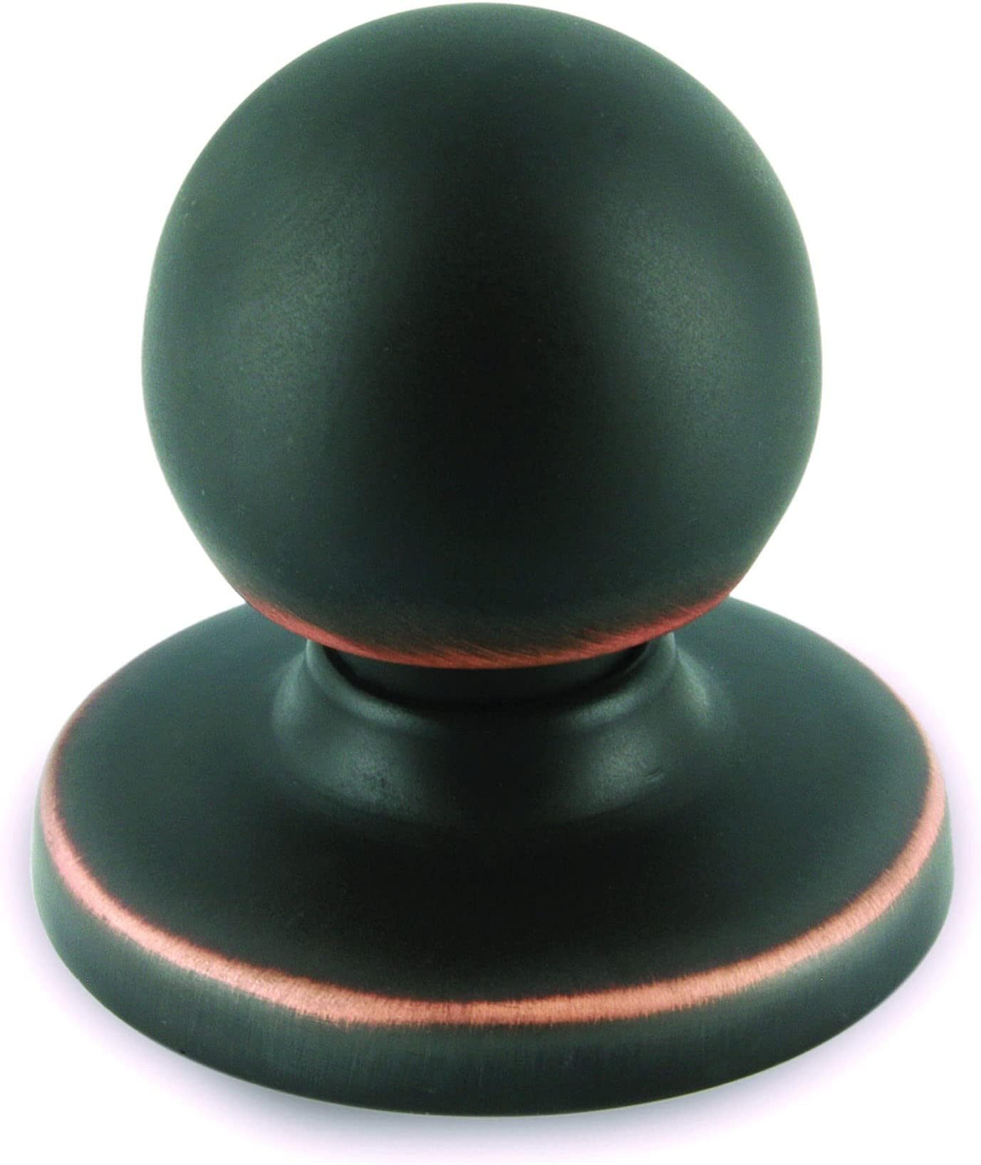 Richelieu Hardware - BP3922BORB - Functional Metal Wardrobe Knob - 3922 - Brushed Oil-Rubbed Bronze Finish