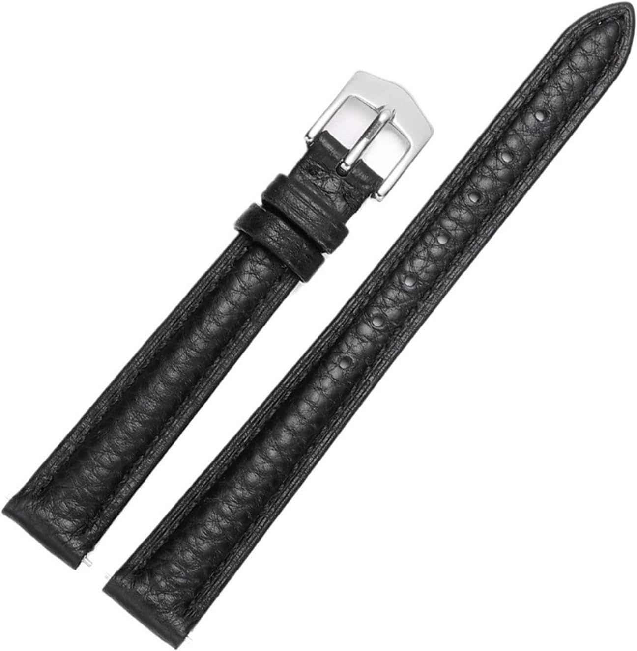 XILILHC Leather Watch Strap 12 14 15 16 17 18 19 20MM Genuine Leather Band For Men Women Wrist Belt Bracelet