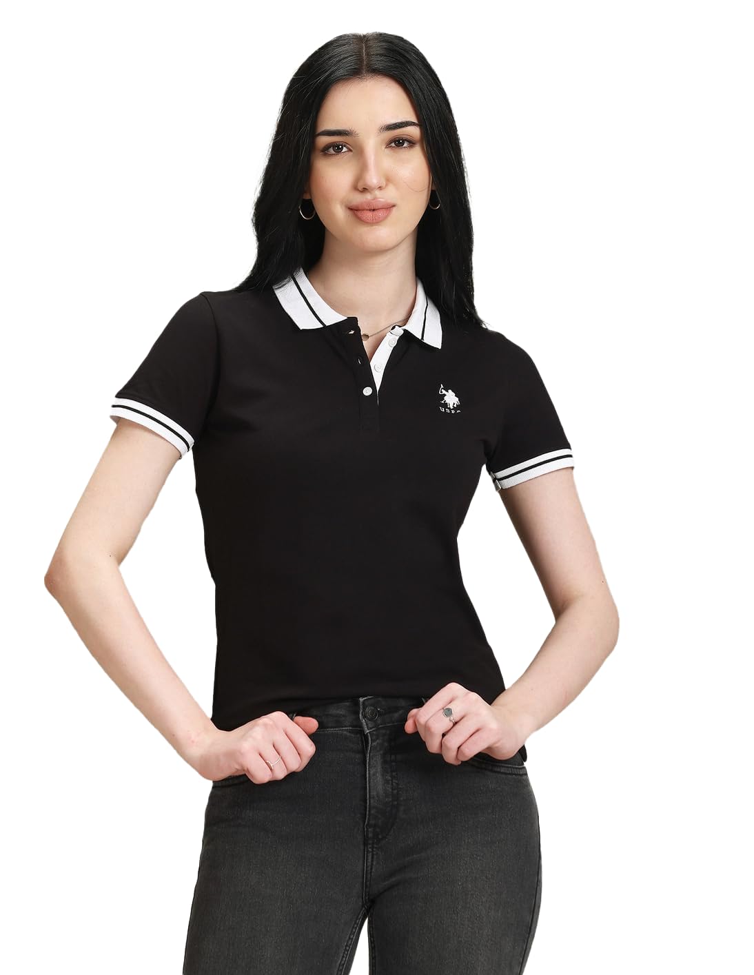 u.s. polo assn. Women's Cotton Regular Fit T-Shirt-picture-14