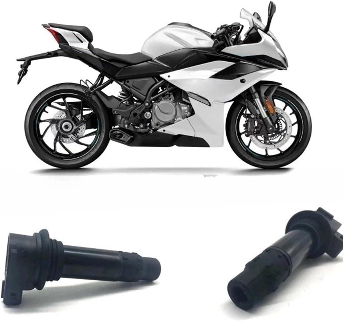Compatible With CFMOTO 250SR 250SR MY22 Accessories Motorcycle Package My22 Spark Plug Cap 250SR Ignition Coil(B)