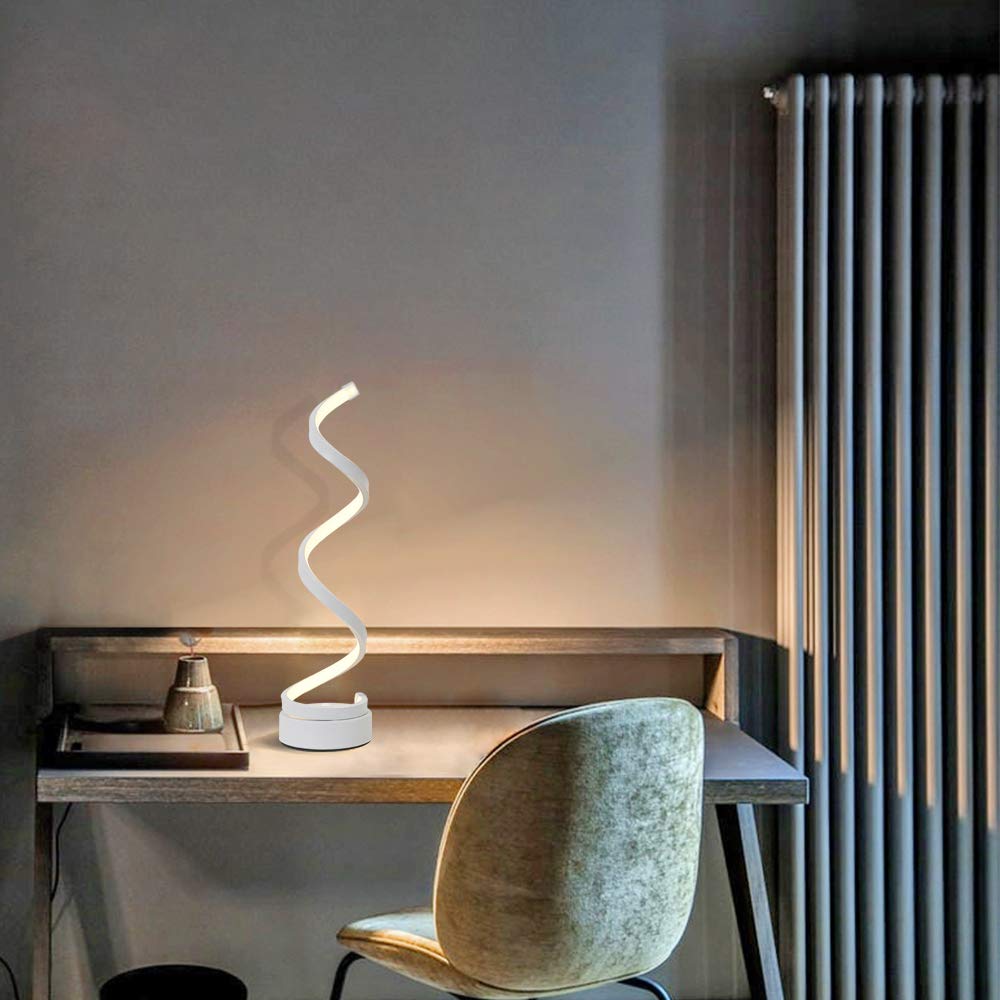 スパイラルテーブル テーブルランプ スパイラル LED デスク 照明 ライト Spiral LED Table