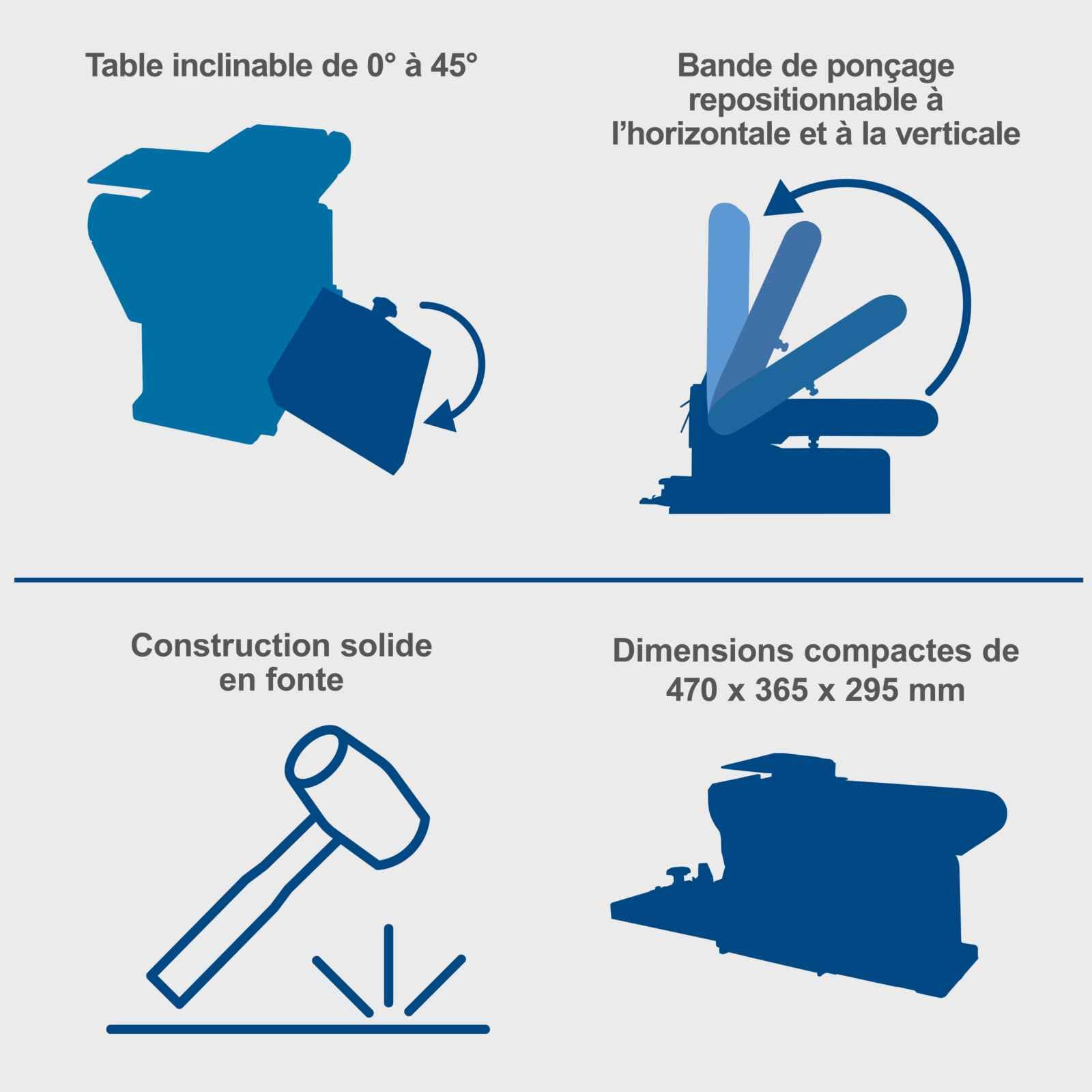 Scheppach ponceuse à bande et à disque BTS900 | meuleuse | 370W | 2850 min-1 | plateau de ponçage Ø150mm | 3 bandes et 3 disques inclus