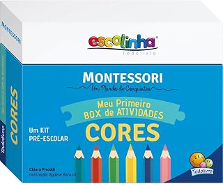 Escolinha MONTESSORI Meu P BOX de Atividades: Cores (Escolinha)