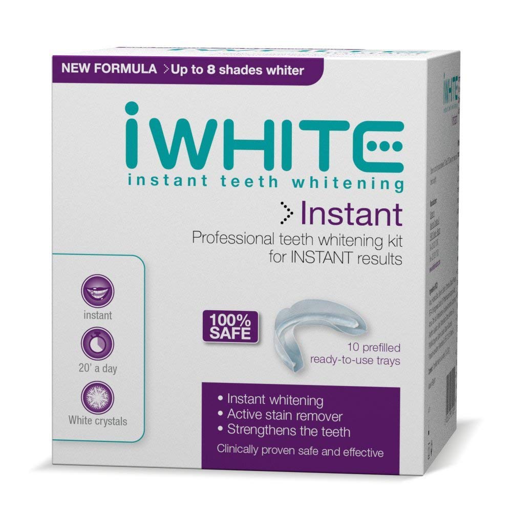 NEW IWHITE INSTANT 2. Whitening teeth kit Original 10 pcs Stain Remover Gift For Treatment Your Skin