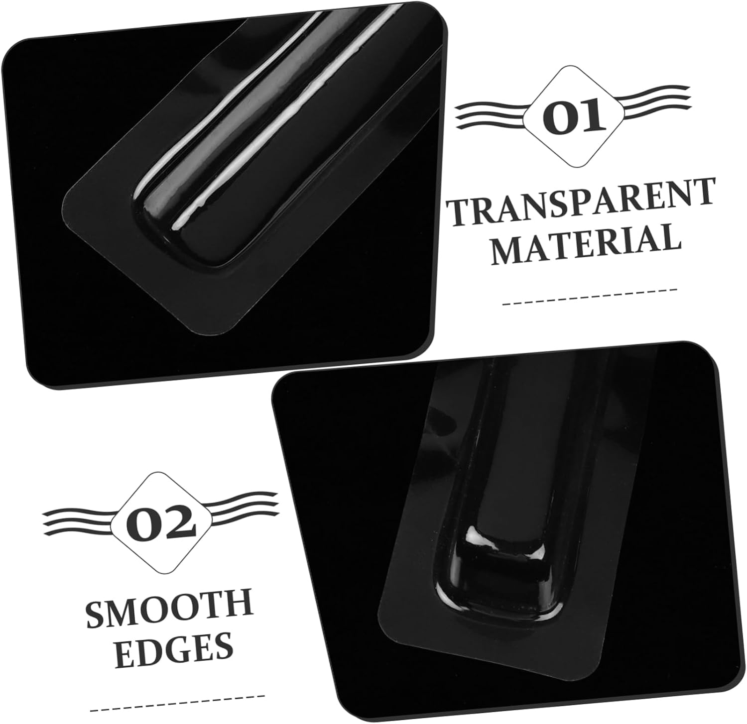 20 Pcs Clock Pointer Protection Box Clock Pointer Protective Shell Wall Protector Plastic Hand Protectors 6.61 X 1.77 X 0.78 in Accessory for Storage and Maintenance