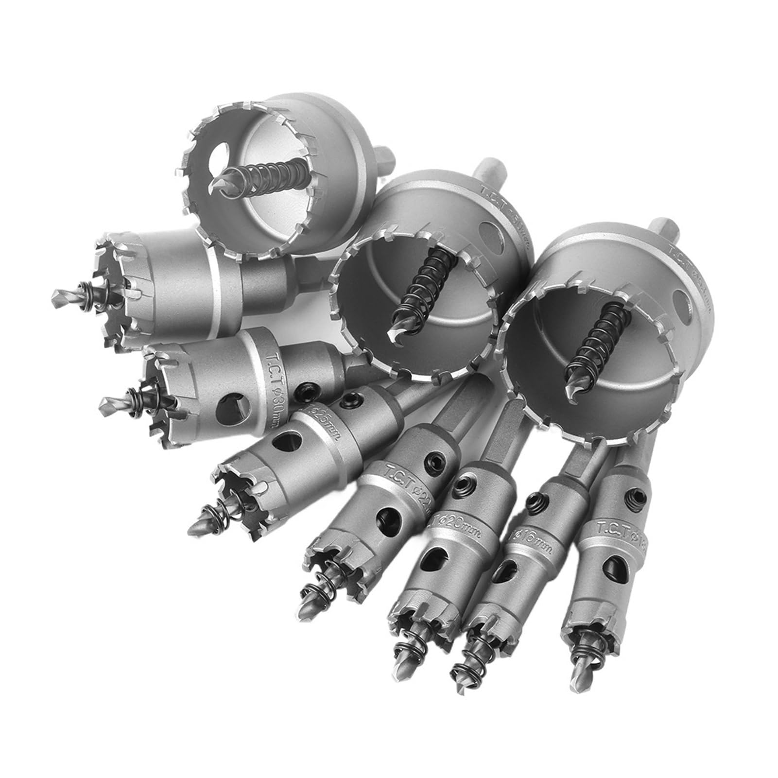1 Pc 5A Carbide Tip TCT Drill Bit Hole Saw 12-150mm Set Cutter For Stainless Steel Metal Alloy Drilling(110mm)