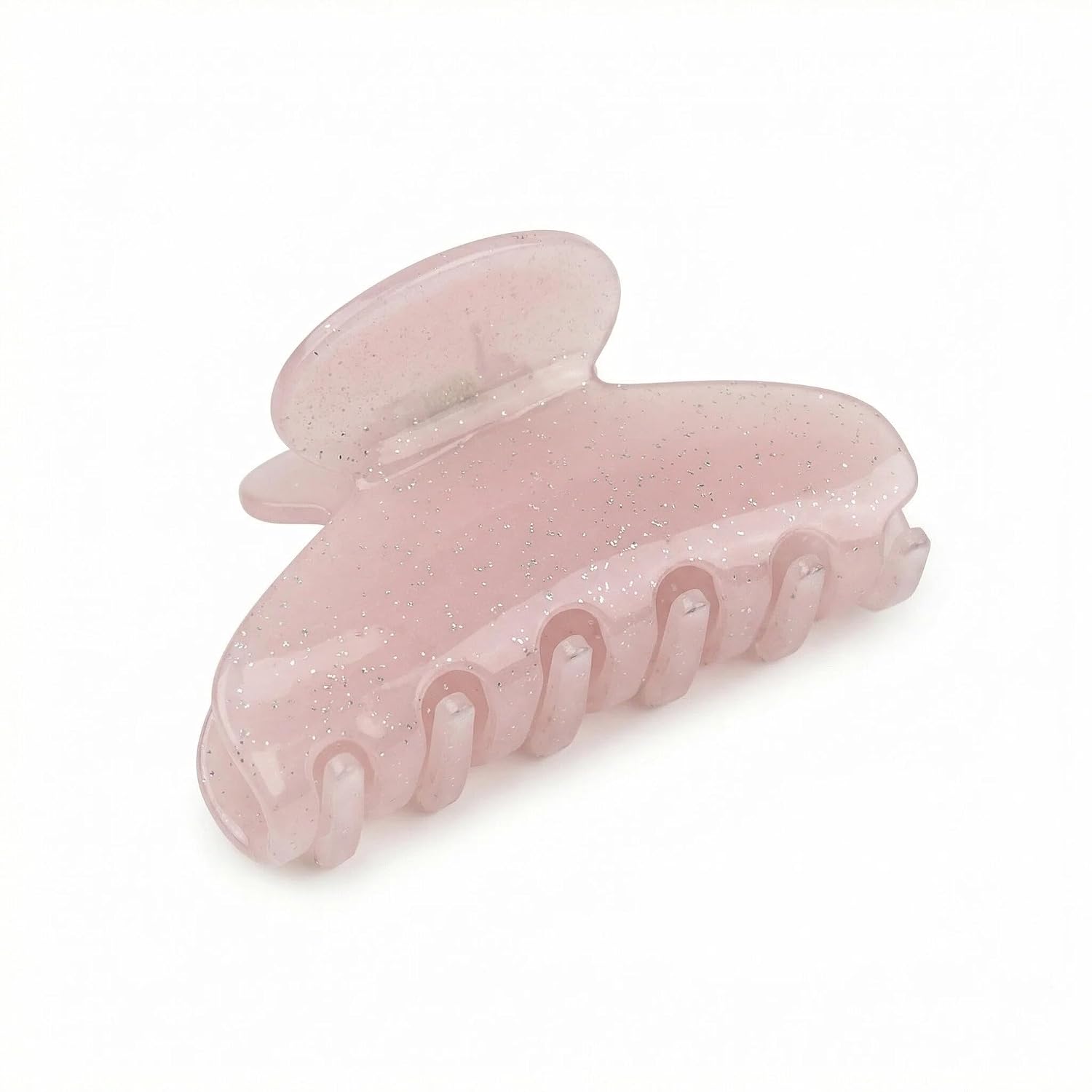 Medium Glitter Acetate Hair Claw Clip for Women