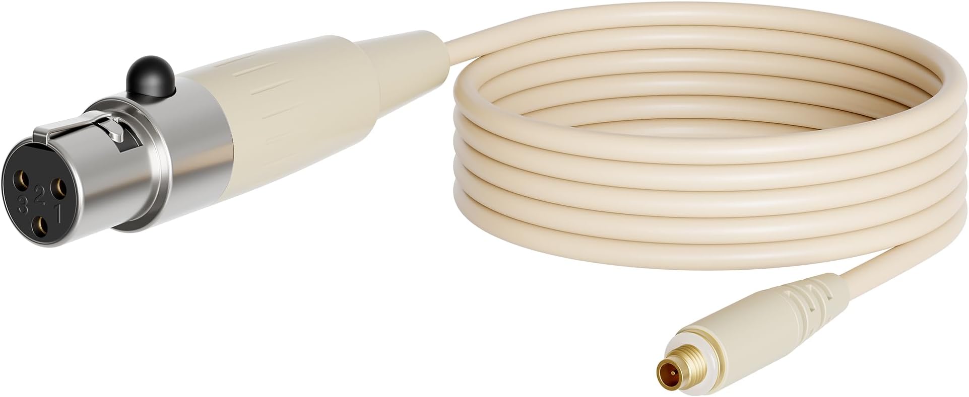 JK Mini XLR TA3F Detachable Cable for JK MIC-J 071S Headset Headworn Microphone