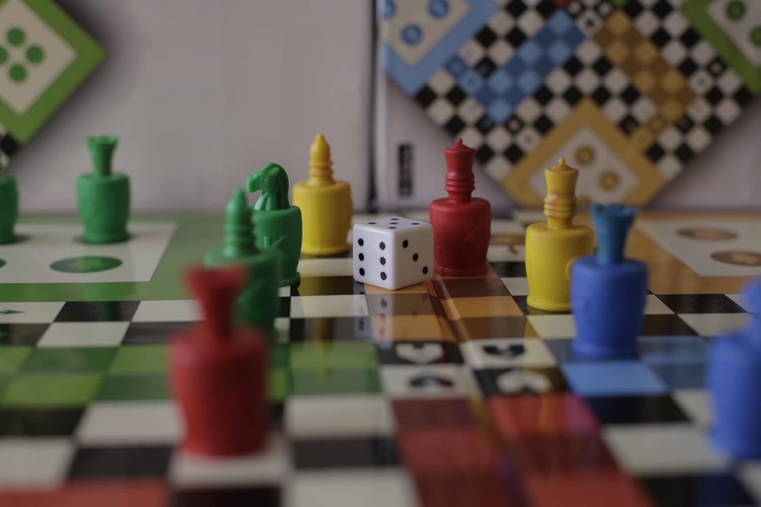 Squarace Board Game I Popular & Awarded Internationally I Fun and Strategy Beyond Chess Ludo I 2-4 Player I Simple & Engaging for Kids Teens Adults I Family & Friends I Age 6+ I Ave Playtime 30 Min