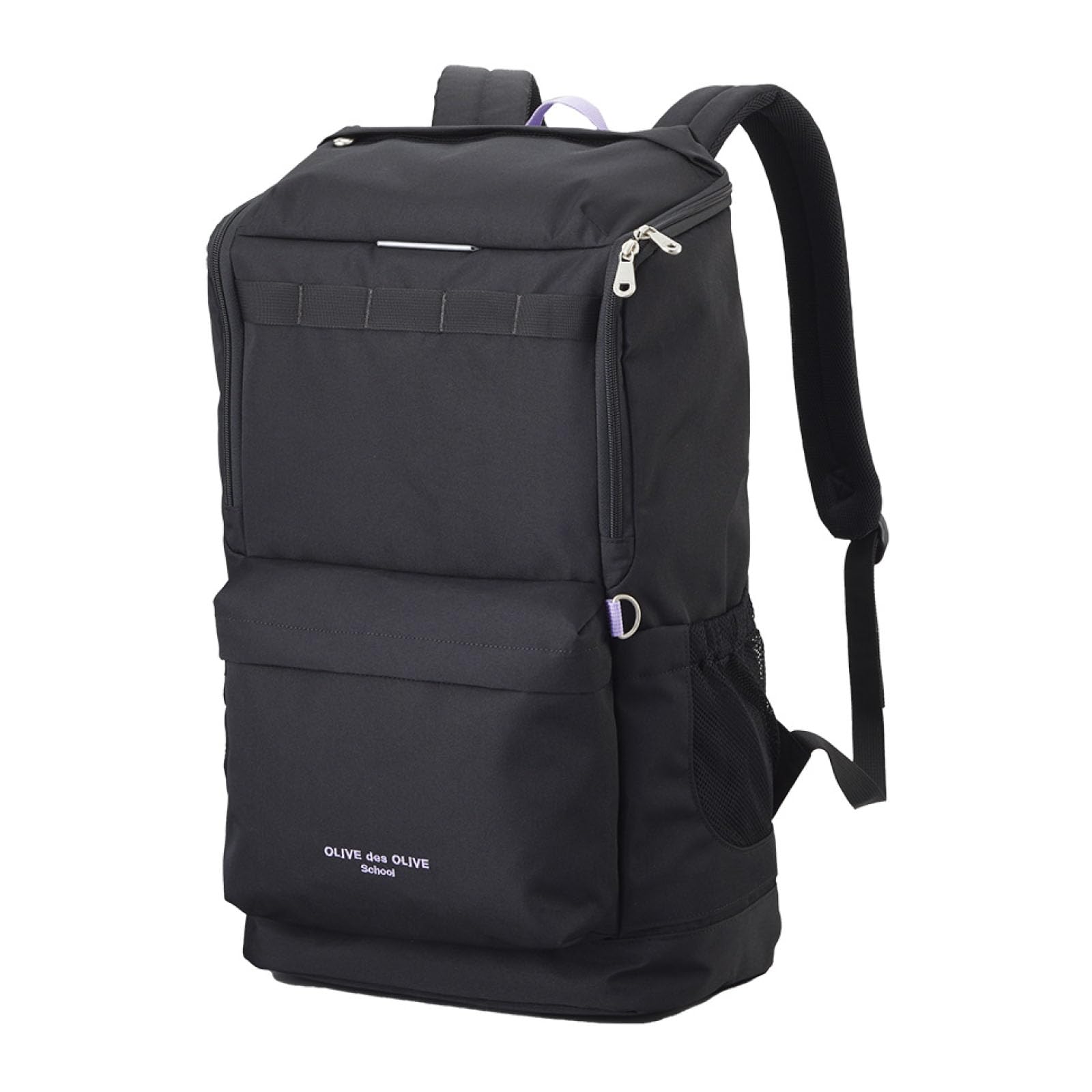 オリーブ色バックパック ロゴ入り Amazon | [オリーブ デ オリーブ スクール] ロゴプリント入り