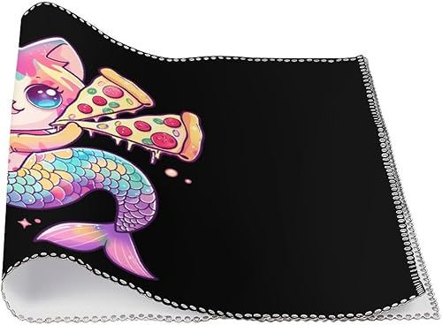 Miniatura 3 de Juego de 6 manteles individuales resistentes y lavables para decoración de mesa de cena y fiesta