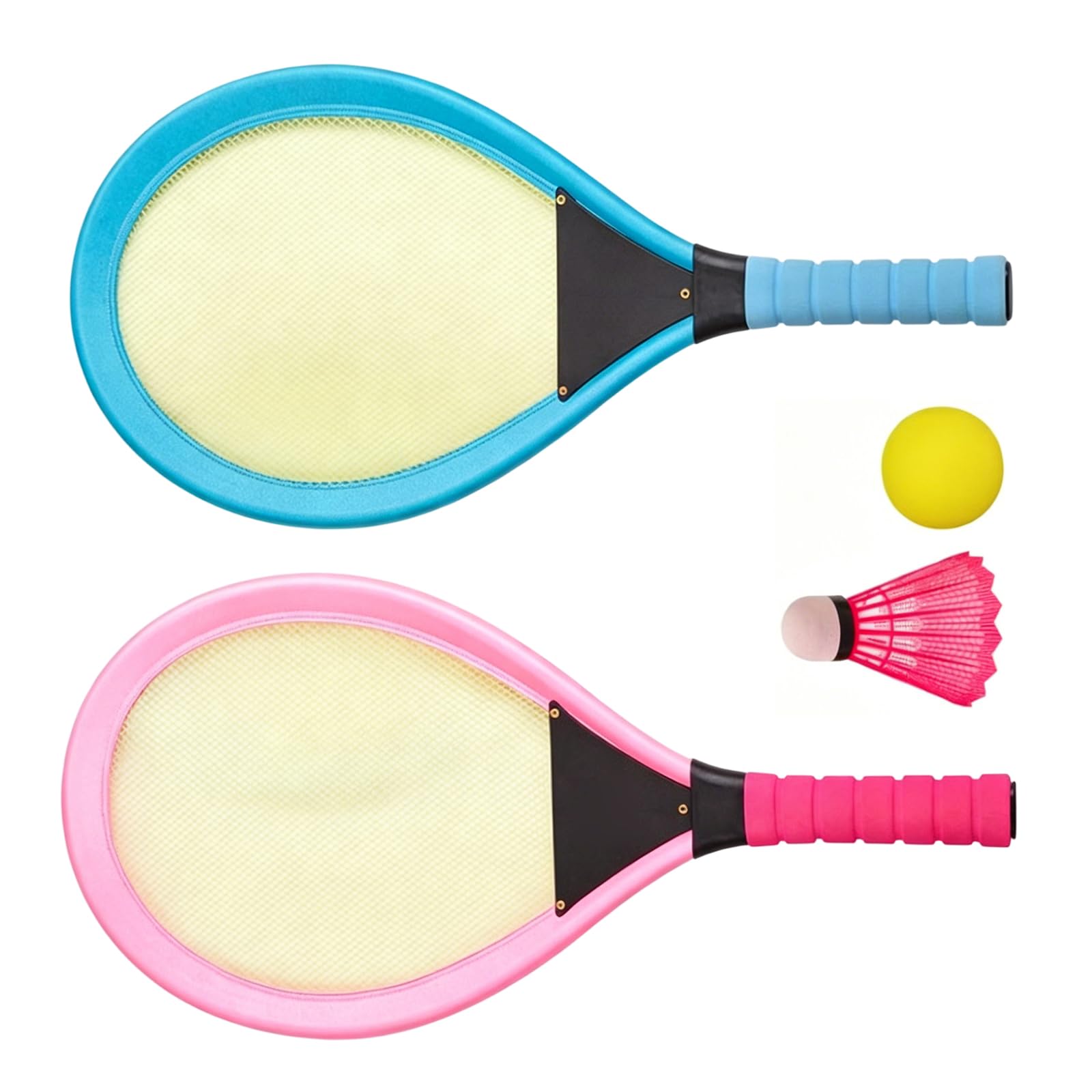 LLUJIAXI Soft NBR Parent Interactive Tennis And Badminton Racket Toy Set For Outdoor Family