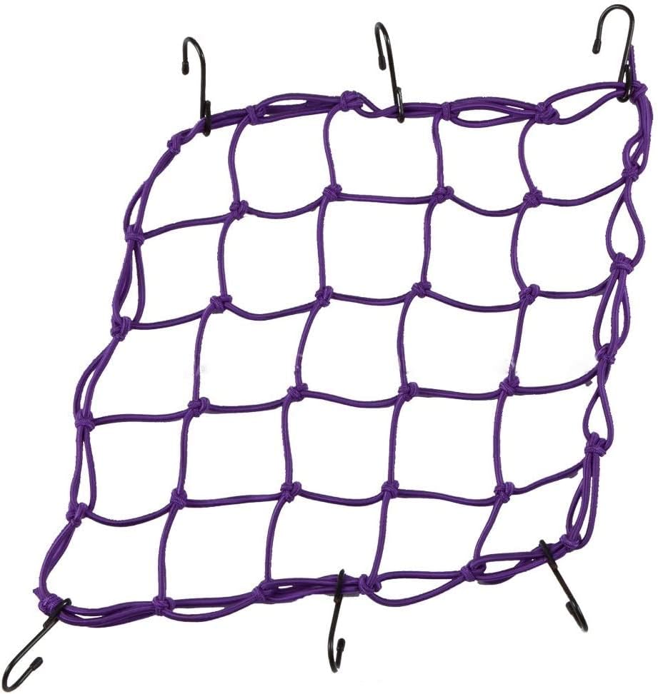 Motorcycle Cargo Net 78-60503 15" x 15" - Purple