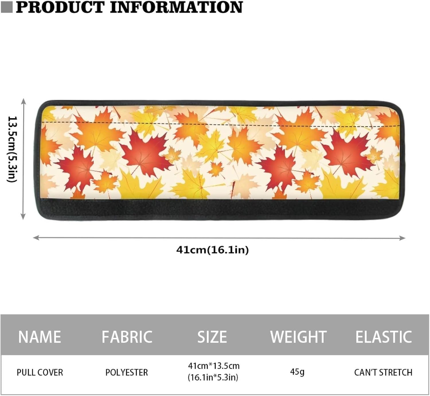 2 Pieces Refrigerator Handle Covers Autumn Decor Maple Leaf Fridge Door Handle Covers Machine Washable Microwave Oven Stove Dishwasher Handle Protector Home Kitchen Decor