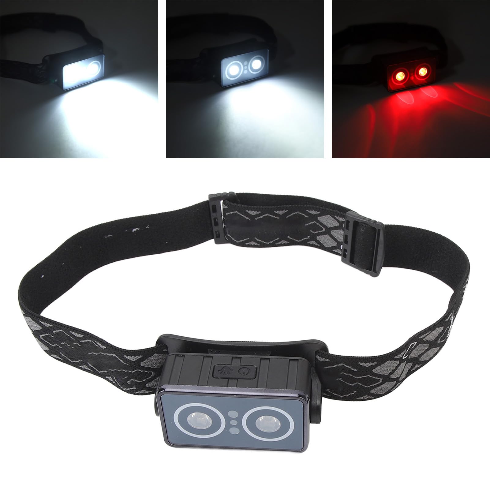 Xolsurg LED lamp Flashlight Rechargeable Motion Sensor Lightweight Lamp for Outdoor Hiking Camping Fishing