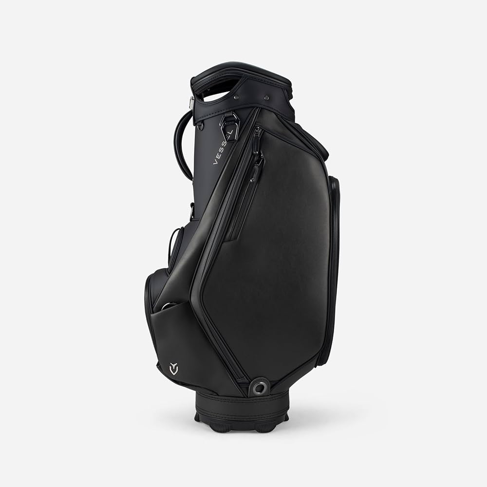 ST ANDREWS キャディバッグ ブラック/ブルー 収納サブバック付き ST ANDREWS キャディバッグ ブラック/ブルー 収納サブバック付き