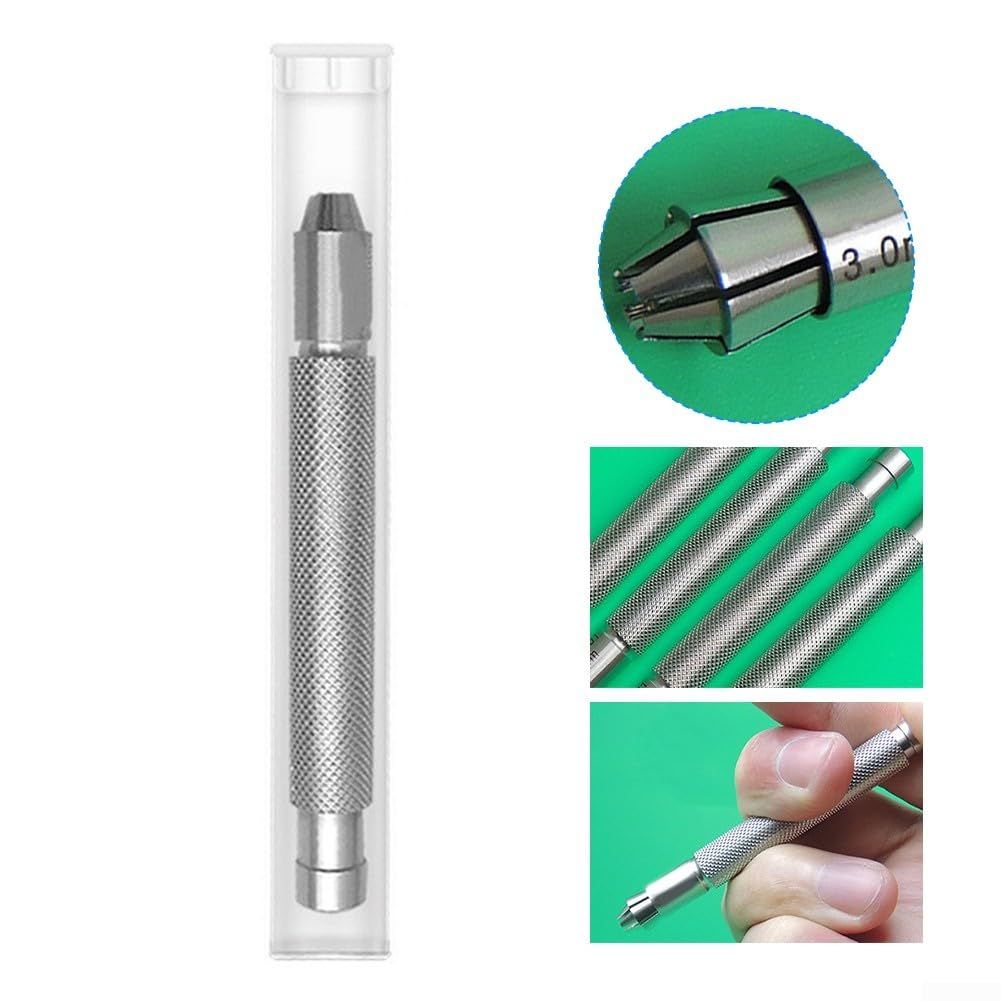 Werkzeuge Edelstahl-Uhrenkronenwickler Mechanische Aufzugsreparatur 1,5 mm bis 8,0 mm Manuelles mechanisches Aufzugsinstrument für die Uhrenreparatur(1,5-3,0 mm)