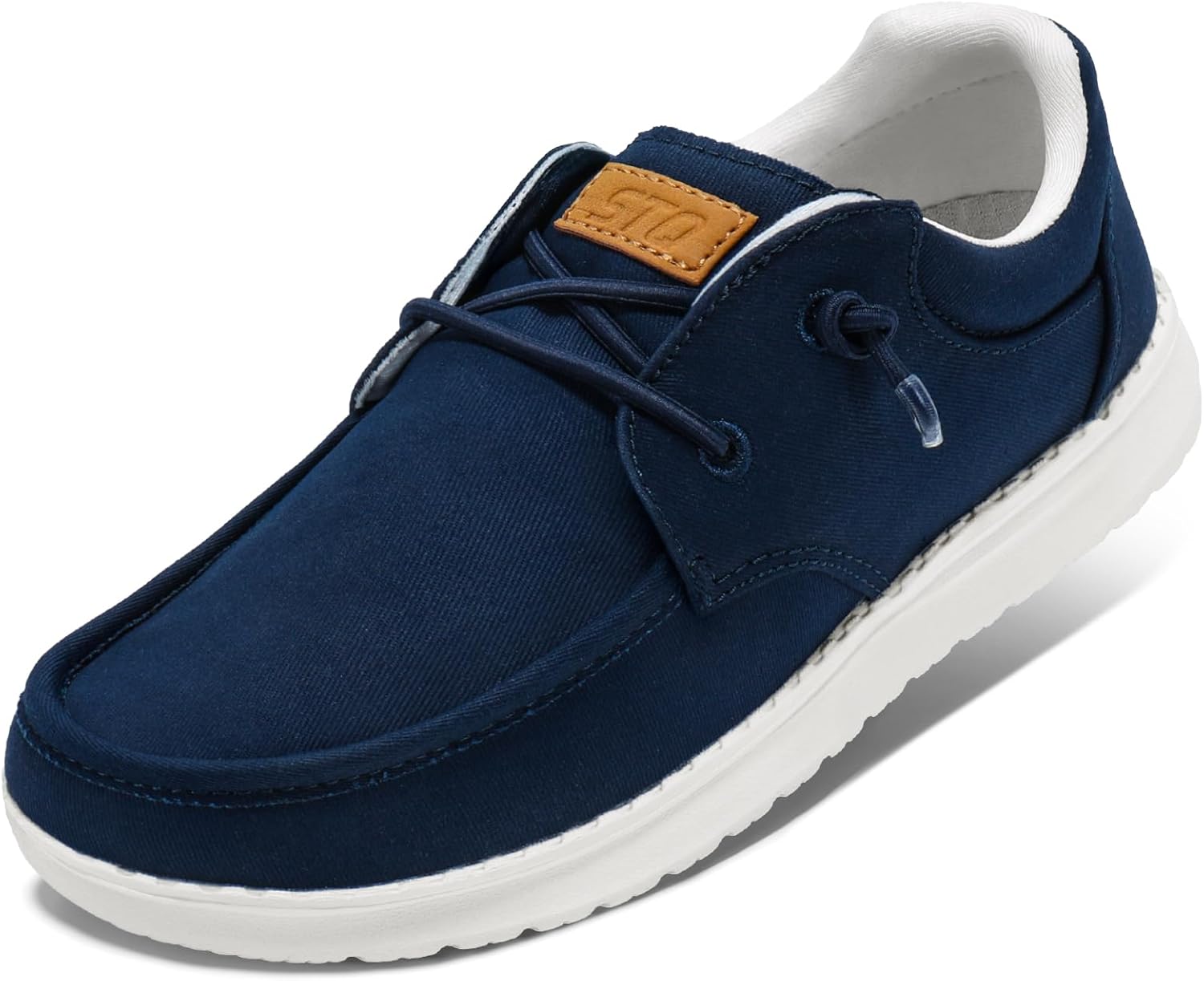 STQ Women's Lace up Loafers丨Orthopedic Comfotable Ultralight Boat Casual Shoes with Arth Support