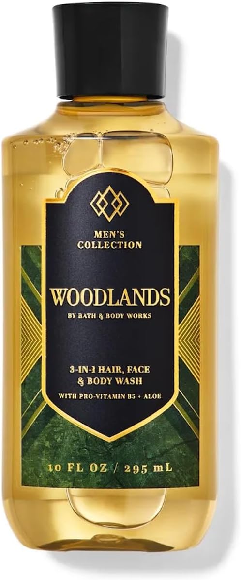 Amazon.com: Bath & Body Works Woodlands Men's 3-IN-1 Hair & Body Wash ...