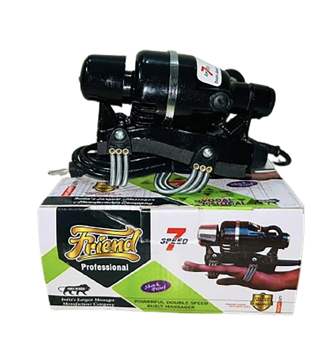 Endzone AC 7 Speed Head Massage Machine 1 Year Warranty for Full Body and Pen Relief device (Pre-Mim Quality Massage Black) Endzone AC 7 Speed Head Massage Machine 1 Year Warranty for Full Body and Pen Relief device (Pre-Mim Quality Massage Black)