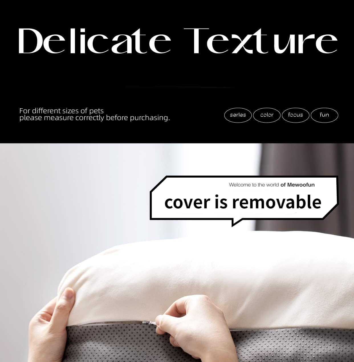 SEEGEENEEY Pet Dog Cat Sofa Bed for Cats Pet Bed Indoor Sleeping Nest Washable Design Sofa for Cats Dog Sofa Cat Bed (Beige,M) : Pet Supplies