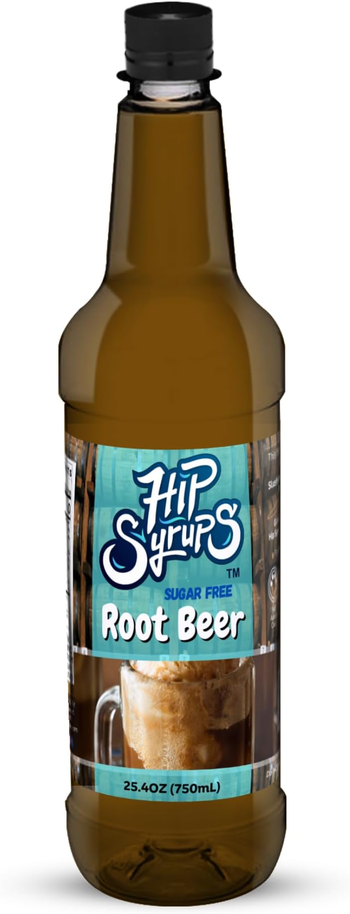 (Sugar Free) 750ml Hip Syrups (Root Beer)