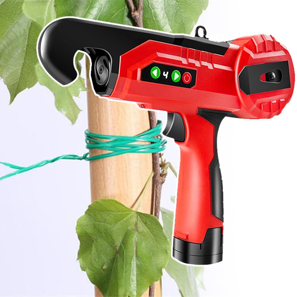 Set di legatrice per piante, strumento per vigneti per verdure, uva, pomodoro, cetriolo, pepe, fiori, soluzione efficiente per giardinieri e agricoltori