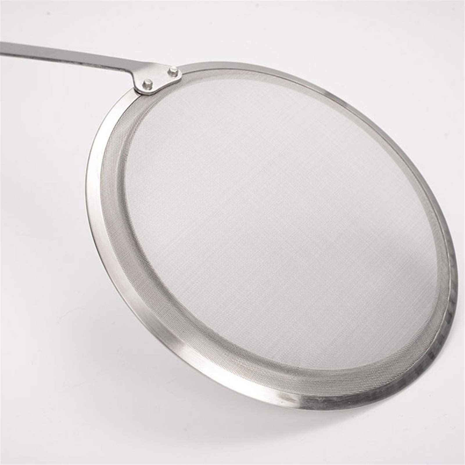 Schiumarole Cucina Collapasta Fine Filtro Maglia Filtro in Acciaio Inox di Alta qualità con Comodo Manico Antiscivolo Collapalleria Cooking Schiumarola (Size : Medium)