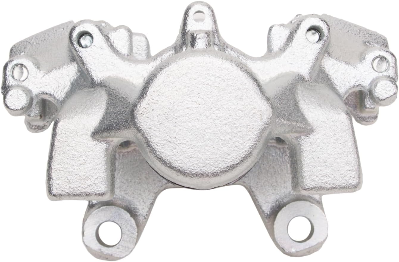 R1 Concepts Rear Left Brake Caliper Silver Zinc Coated CAL-63637| Fits 2002-2005 Mercedes-Benz C230; 2001-2005 Mercedes-Benz C240; 2006-2008 Mercedes-Benz SLK280; 2009-2011 Mercedes-Benz SLK300