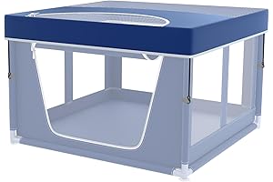 Playpen Cover for 42X42 Puppy Playpen: Escape-Proof Protection