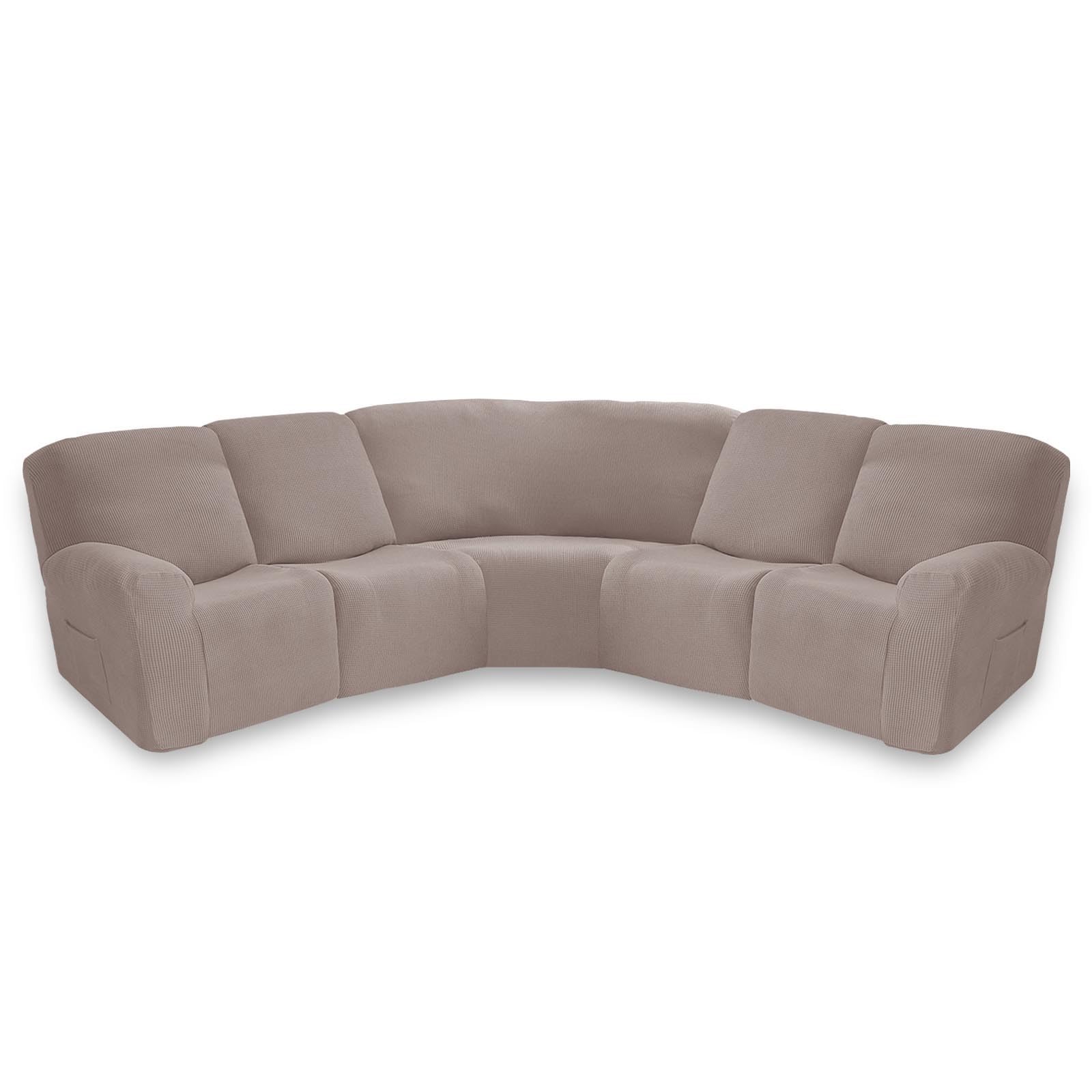 Xiao Ren #11 Corner Non Slip Sofa Cover Sofa Covers 5 Seater Sofa Slipcovers, Recliner Chair Cover Settee Covers,Recliner Sofa Cushion Covers,Chair Covers For Armchairs(,Corner/1-Pack)