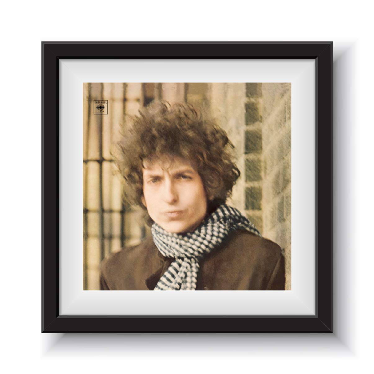 Printshop Black Bob Dylan - Blonde On Blonde - Framed Album Cover