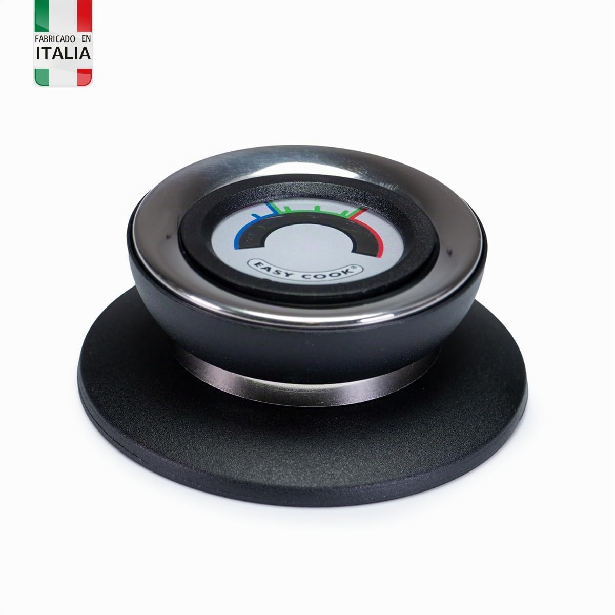 OPPAHA Termómetro Visiotherm Termo Control Tapa Olla – Perilla compatible con diferentes marcas y modelos – Rosca de latón 5 mm anti quemaduras – 1 unidad