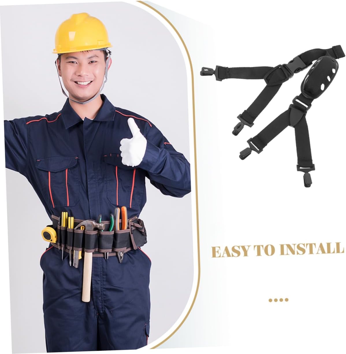 3pcs Wear-Resistant Hard Hat Chin Straps for Enhanced Design Comfortable for Construction Workers