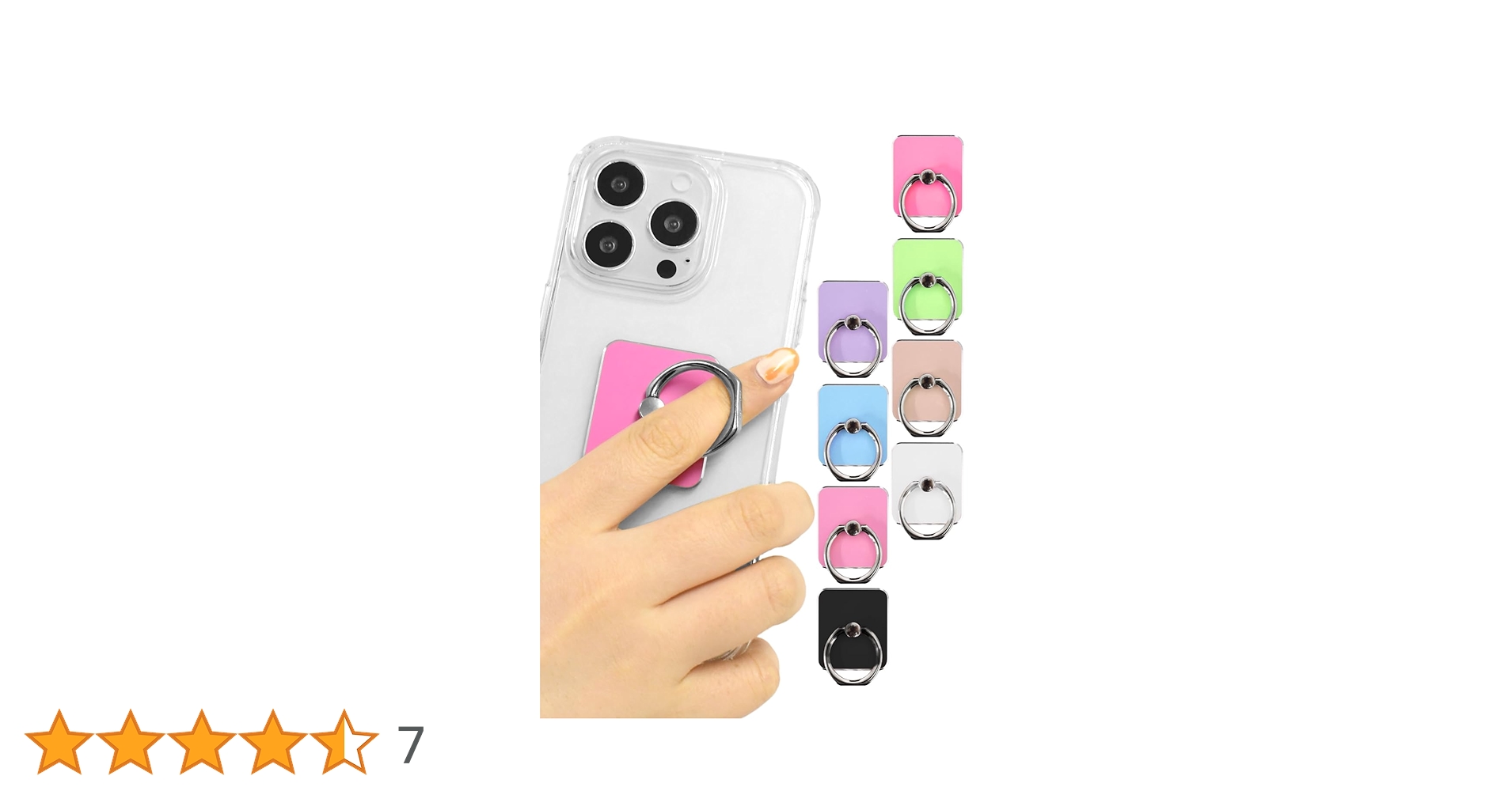 Amazon | シズカウィル スマホリング iPhone対応 Android対応