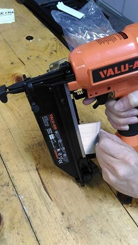 Miniatura 4 de Steel Force T50 - Uñas rectas con acabado galvanizado, calibre 16, 2 pulgadas de longitud, paquete de 2,500 unidades