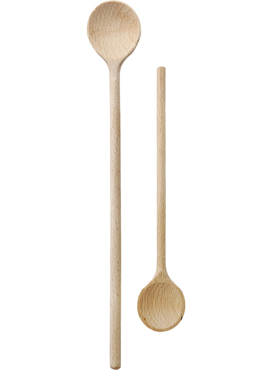 HEMA Set of 2 Wooden Spoons - Light Wood