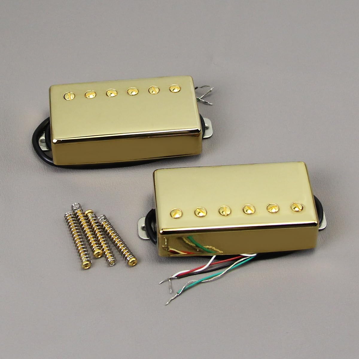 FLEOR Alnico 5 Humbucker Pickup For LP Guitar,Bridge