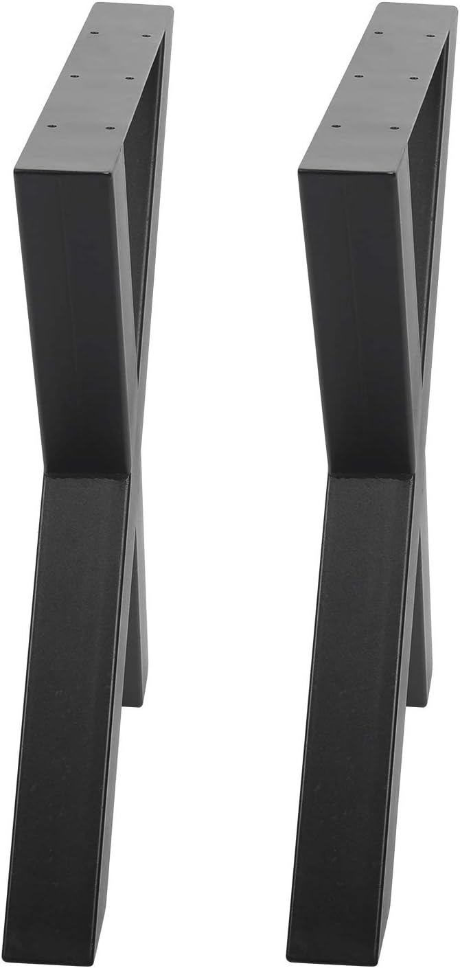 Flash Deals - 50% OFF Set of 2 Table Legs 28”x30” Dining Table Legs X-Frame Metal Table Legs,Metal Legs for DIY Coffee Table Furniture Bench (28”H×30”W) Flash Deals - 60% OFF Set of 2 Table Legs 28”x30” Dining Table Legs X-Frame Metal Table Legs,Metal Legs for DIY Coffee Table Furniture Bench (28”H×30”W)