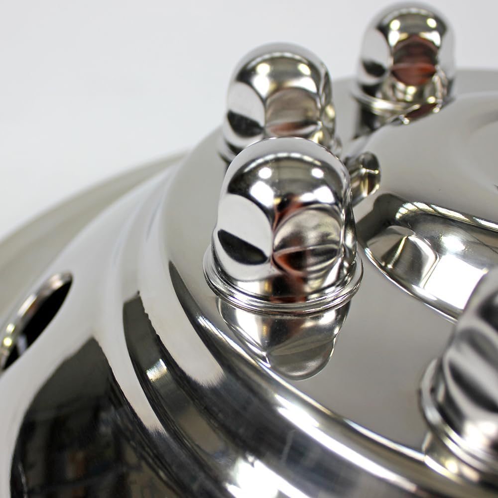 4pc 16" Dually Snap-On Wheel Simulators for 1999-07 Ford E350 Super Duty