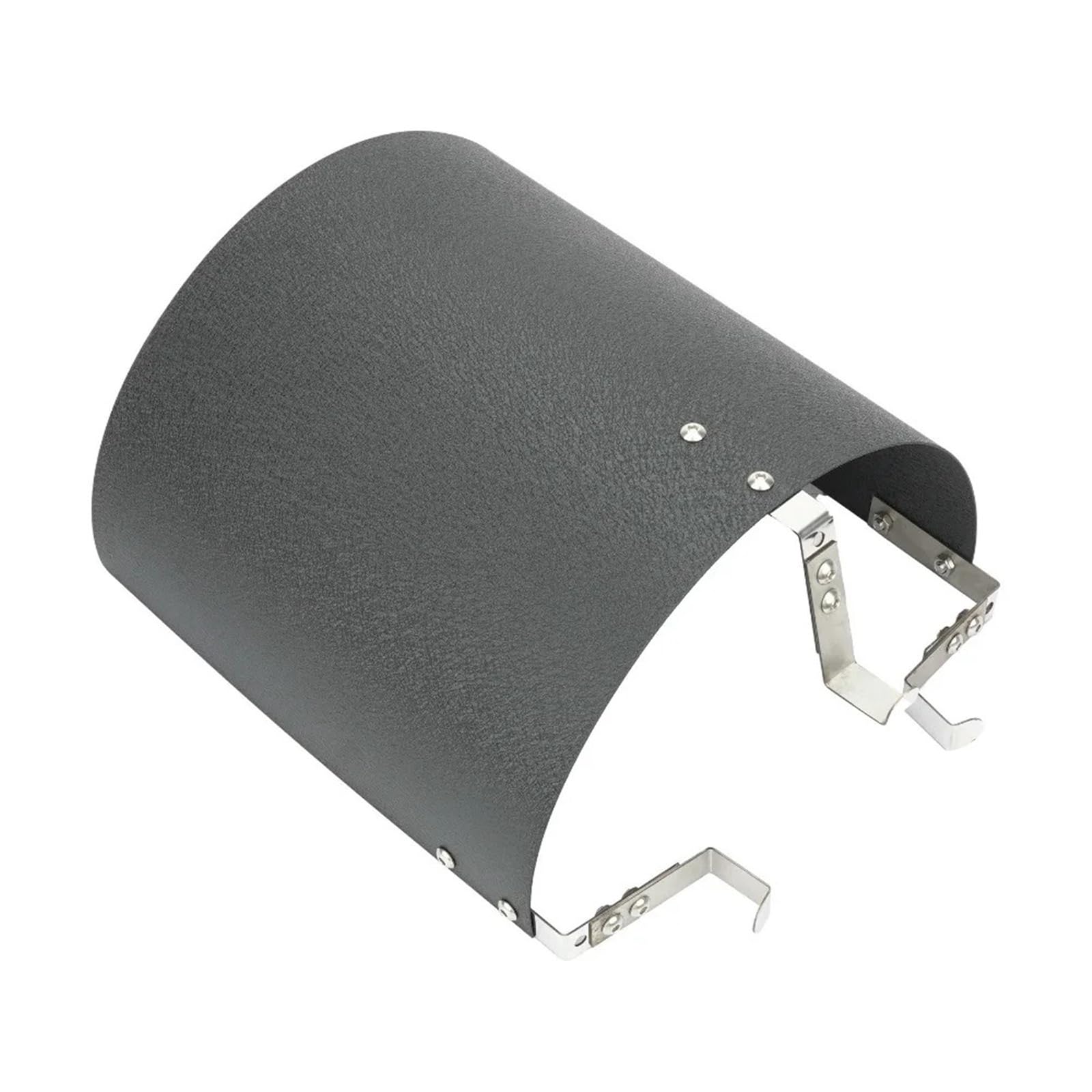 Filtros de aire de motor para coche Filtro de entrada de aire frío de alto flujo cubierta de protección térmica filtros de aire universales para coche cubierta protectora ajustable(101MM Black)