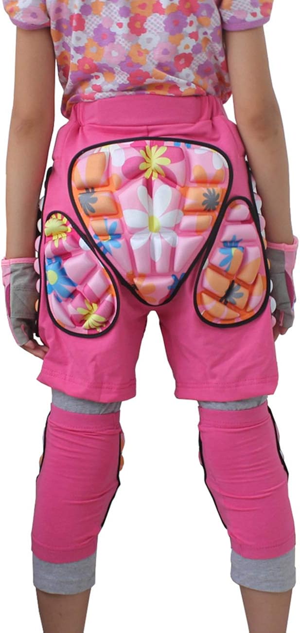 JMsDream 3D Padded Protection Hip EVA Short Pants Protective Gear for Kids & Adults Skating Riding Roller : Sports & Outdoors