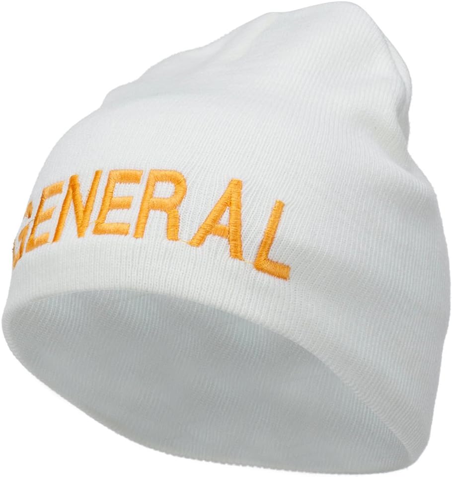e4Hats.com General Embroidered Short Beanie